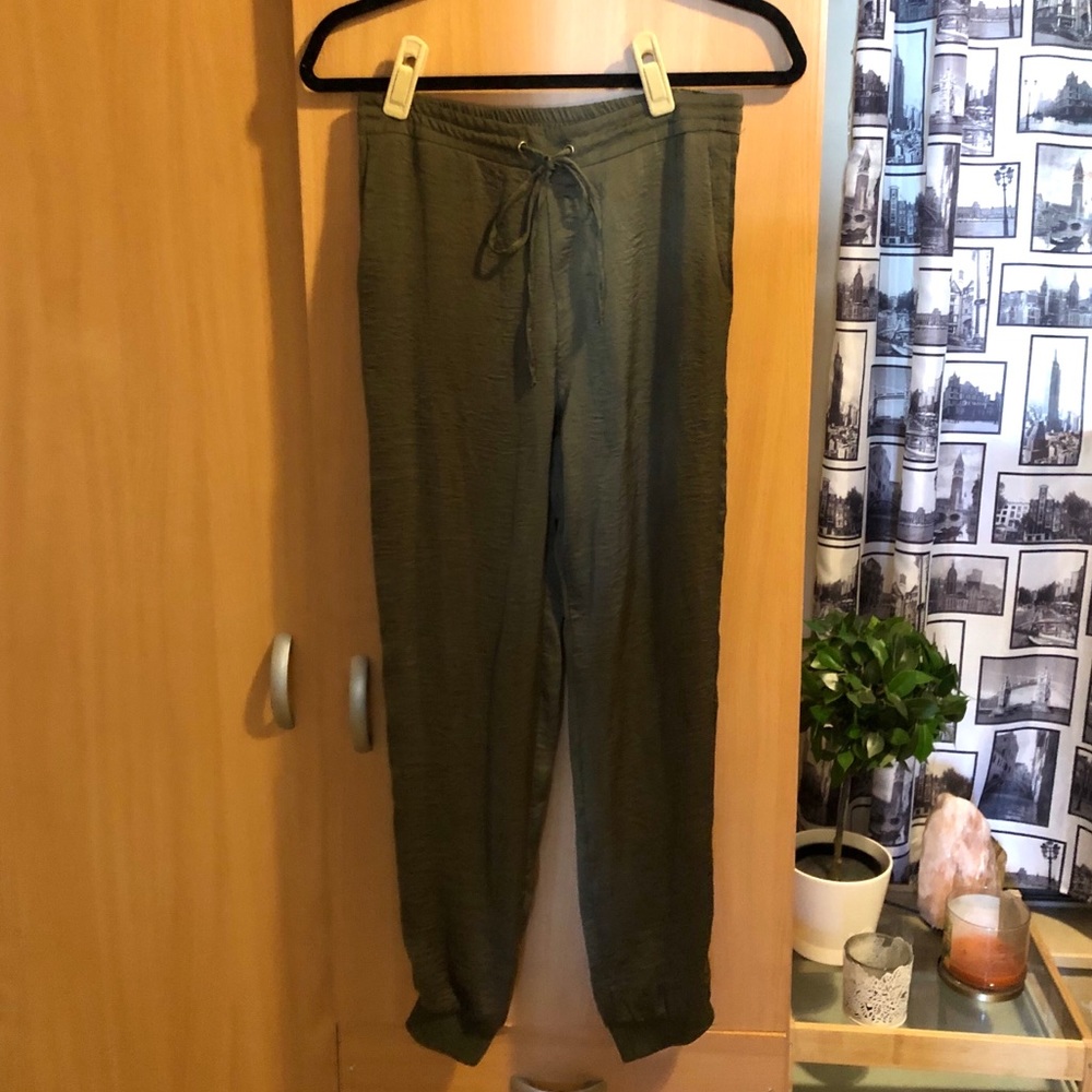 Satin Joggers